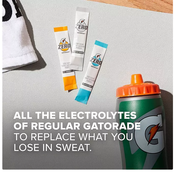 Gatorade G Zero Powder Variety Pack 40 pk. - Image 2