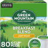 Green Mountain Coffee Roasters Light Roast Coffee Pods, Breakfast Blend, 80 ct.