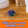 Member's Mark Laundry Detergent Power Pacs, Blooming Breeze, 130 ct. - Image 2
