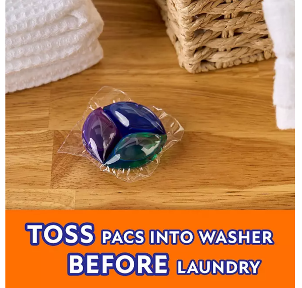 Member's Mark Laundry Detergent Power Pacs, Blooming Breeze, 130 ct. - Image 2