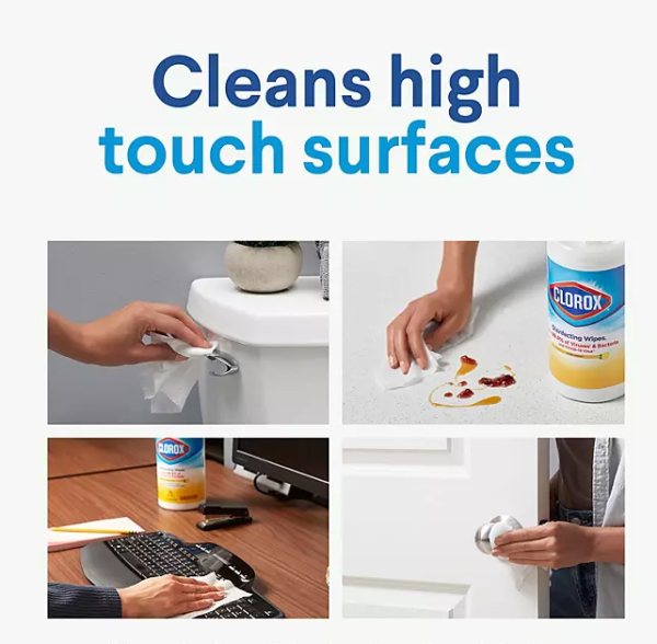 Clorox Disinfecting Cleaning Wipes, Variety Pack, 5 ct., 425 wipes - Image 2