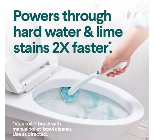 Clorox ToiletWand Toilet Cleaning Kit, Rainforest Rush, 1 ToiletWand Handle + 36 Refills - Image 2