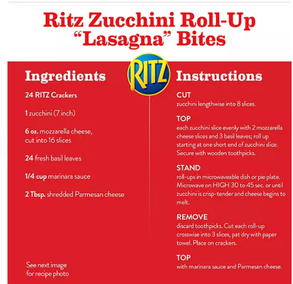 RITZ Original Crackers, 3.43 oz., 18 pk. - Image 3