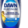 Dawn EZ-Squeeze Platinum Liquid Dish Soap, Refreshing Rain Scent 24.3 fl. oz., 4 pk.