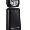 Hamilton Beach 76611FG FlexCut Electric Can Opener, Cordless & Rechargeable, Black with Chrome Accents